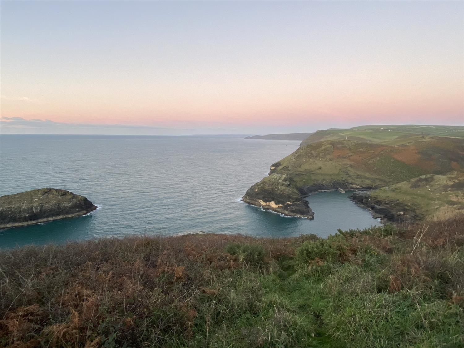 The south west Coast Path near Boscastle - Polrunny Farm Holiday Cottages best walking holiday in Cornwall