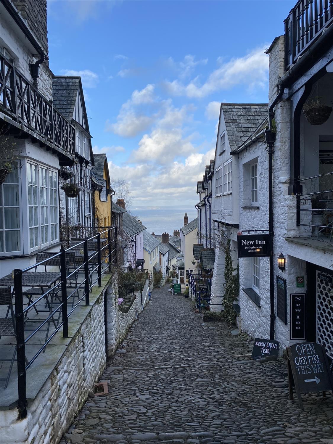Clovelly best day trip from Polrunny Farm holiday cottages