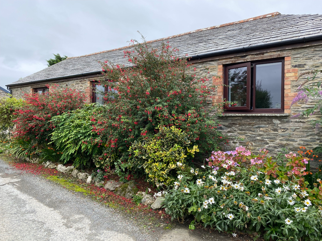 Sea view Elderberry Cottage at Polrunny Farm on the edge of Boscastle, Cornwall