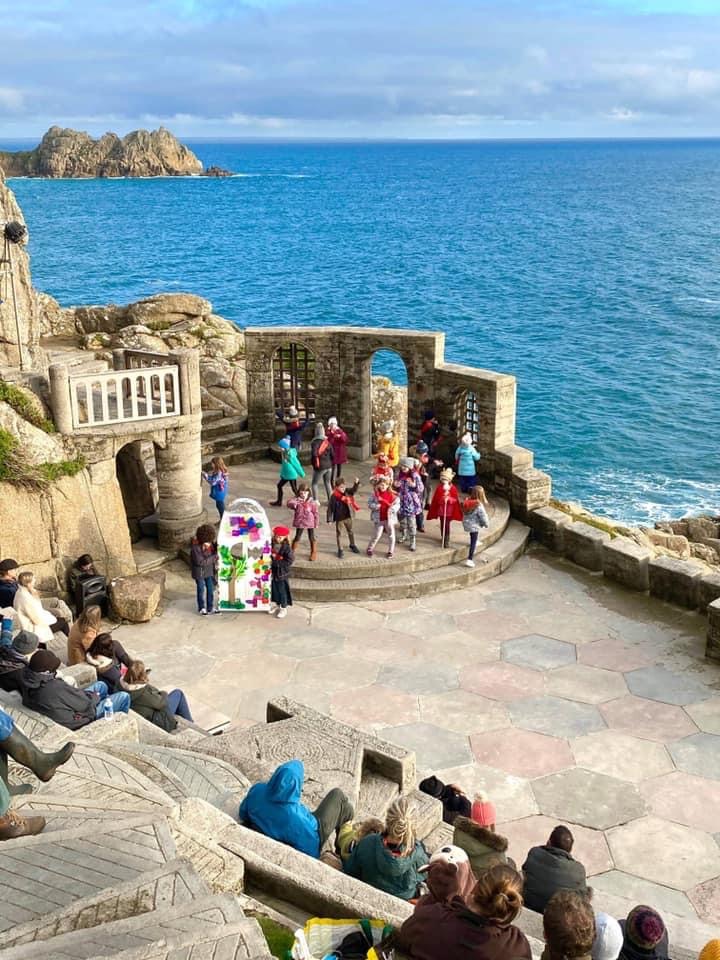 The Minack Theatre a great day trip from Polrunny Farm Holiday Cottages Cornwall